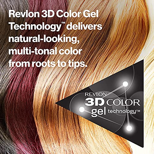 Revlon ColorSilk Beautiful Color Hair Dye - Medium Golden Chestnut Brown 4PK