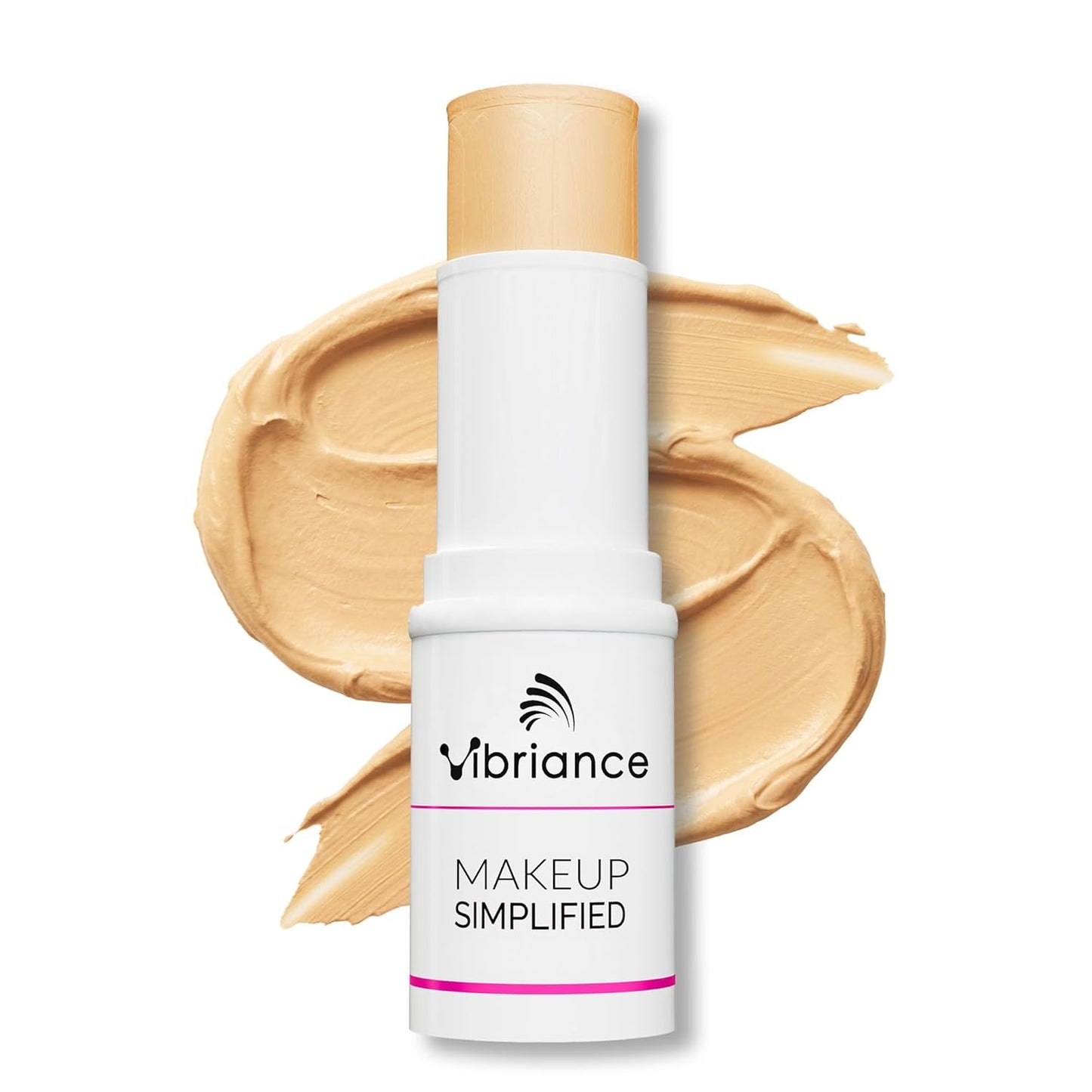 Vibriance Complexion Sticks - Foundation for Mature Skin | Sheer Buildable Coverage Makeup in Natural Beige - 3-in-1 Base, Contour, Concealer