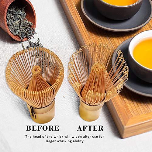 Bamboo Matcha Whisk Set - Chasen, Scoop & Teaspoon