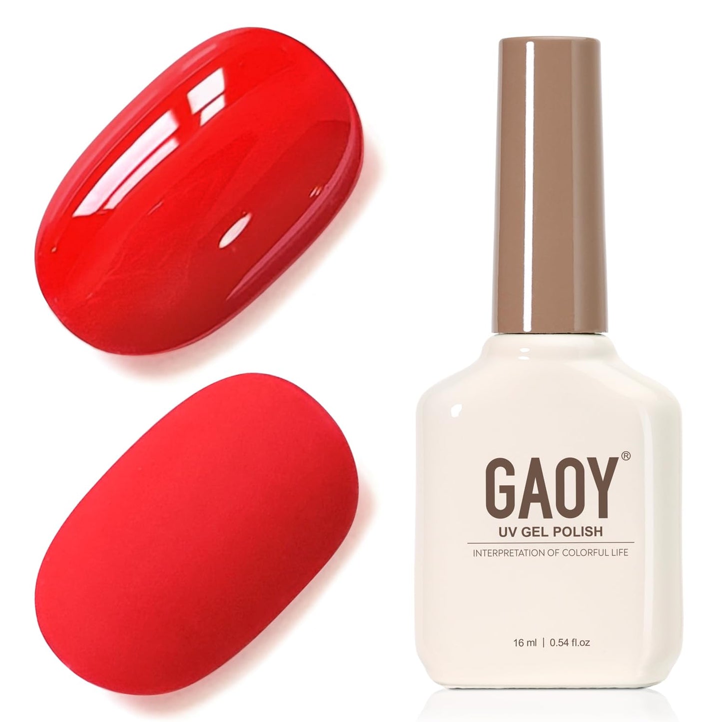 Sheer Light Pink Gel Nail Polish - 16ml UV Cure Jelly Milky White Peach for DIY Manicure & Pedicure