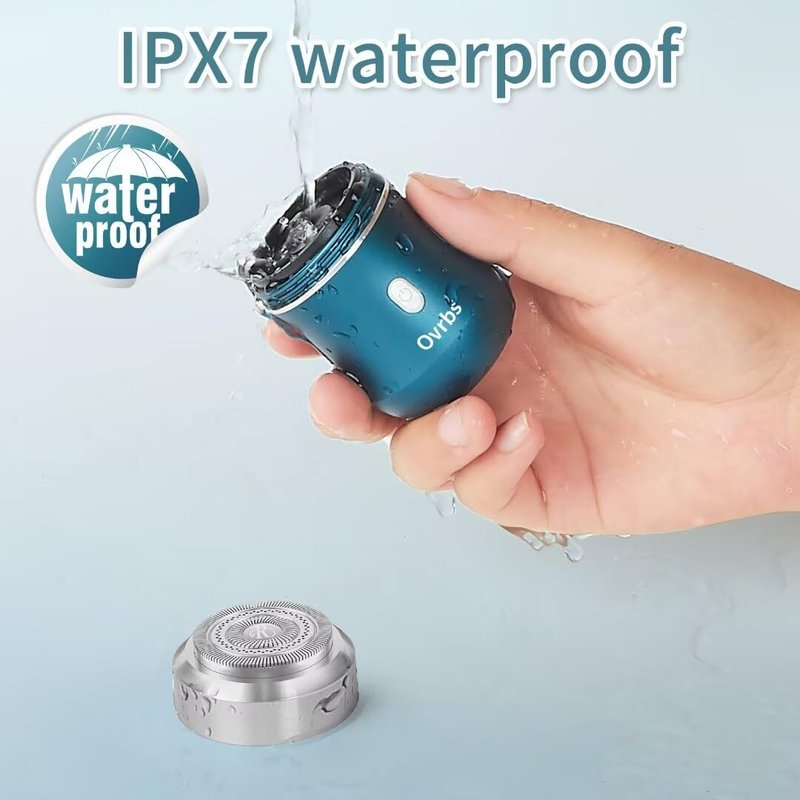 Electric Shaver,Aluminum Alloy Body,3D Floating Shaver Head,Type-C Charging,use for 45 Days,IPX7 Waterproof =
