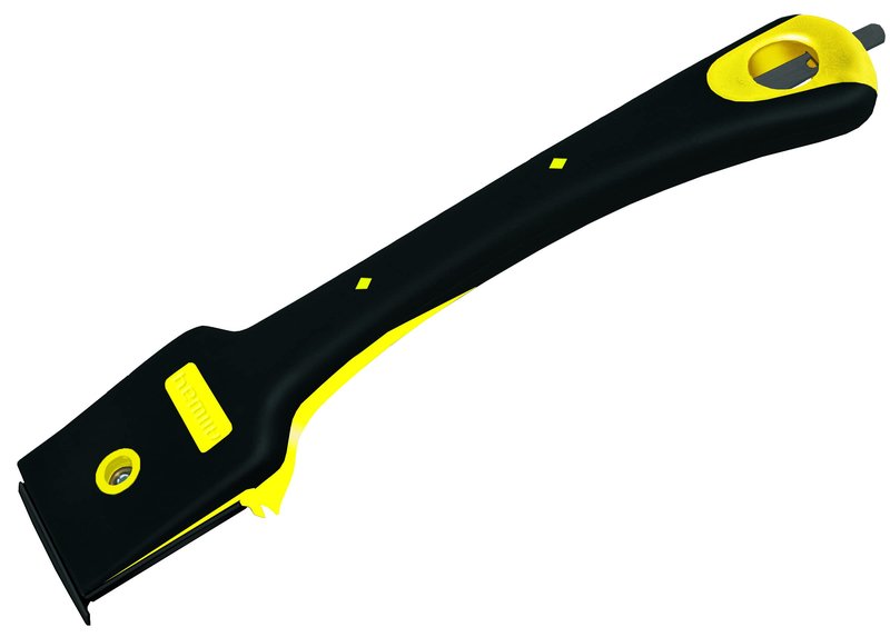 ALLWAY FE4 4-Edge Soft-Grip Scraper with File for Wood and Painting Applications, 2-1/2"