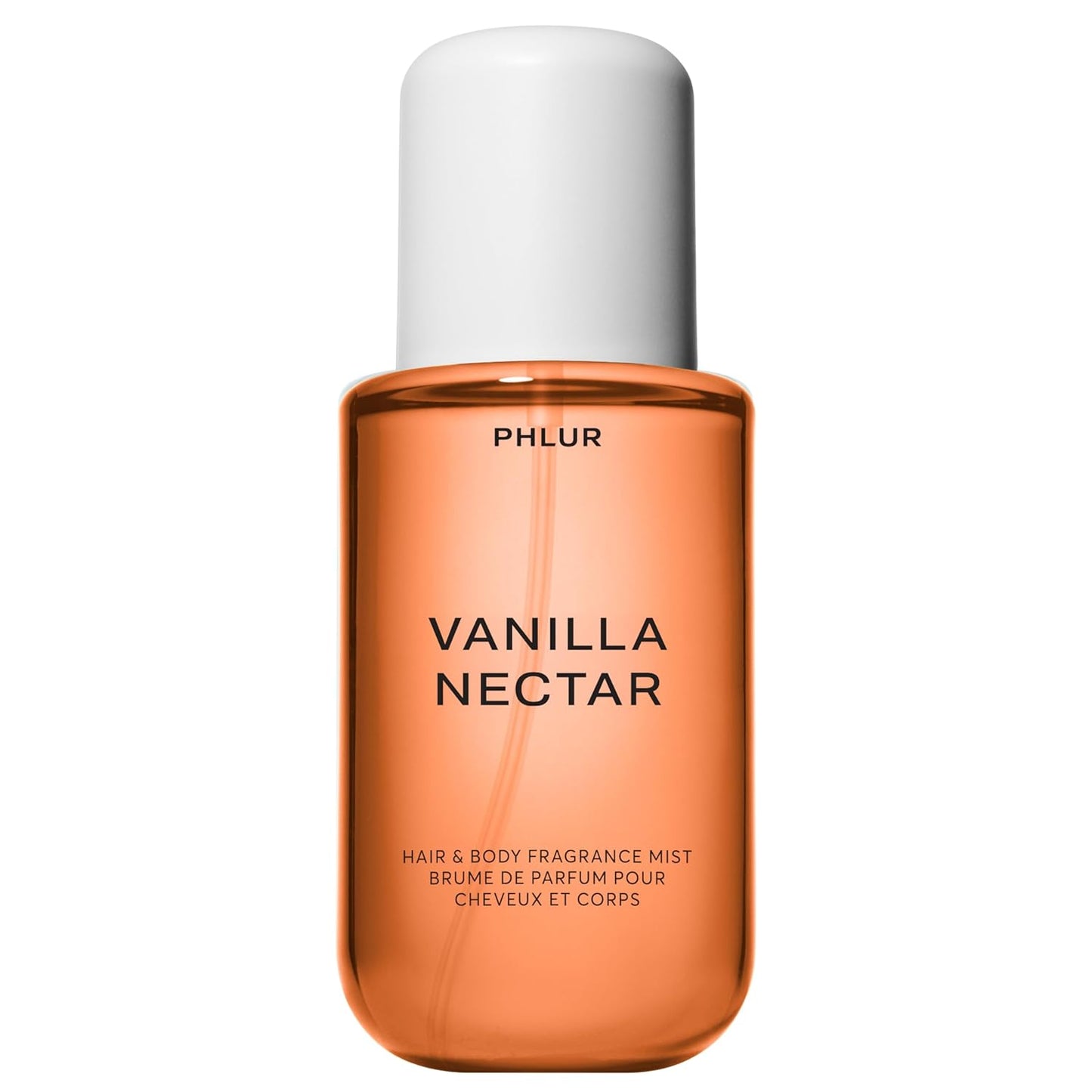 PHLUR Peach Skin Body Mist - Women's Hair & Body Perfume with Peach Bellini, Bergamot, Vanilla Orchid | 8 Fl Oz