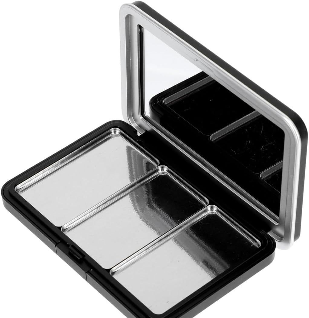 Multi-Function Eyeshadow Storage Box - Portable DIY Makeup Organizer | 4.33x2.75x0.39 In for Travel