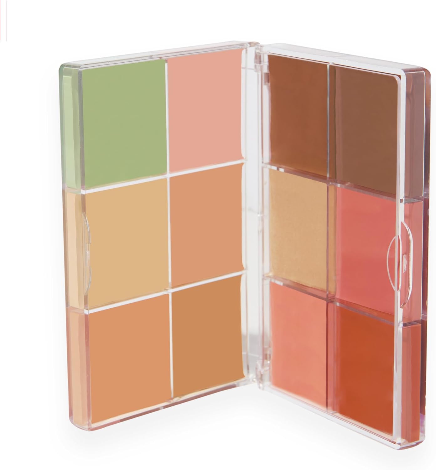 Revolution Everything Base Face Icon Palette - Multi-Use Cream Contour, Concealer & Highlighter | Vegan, Light