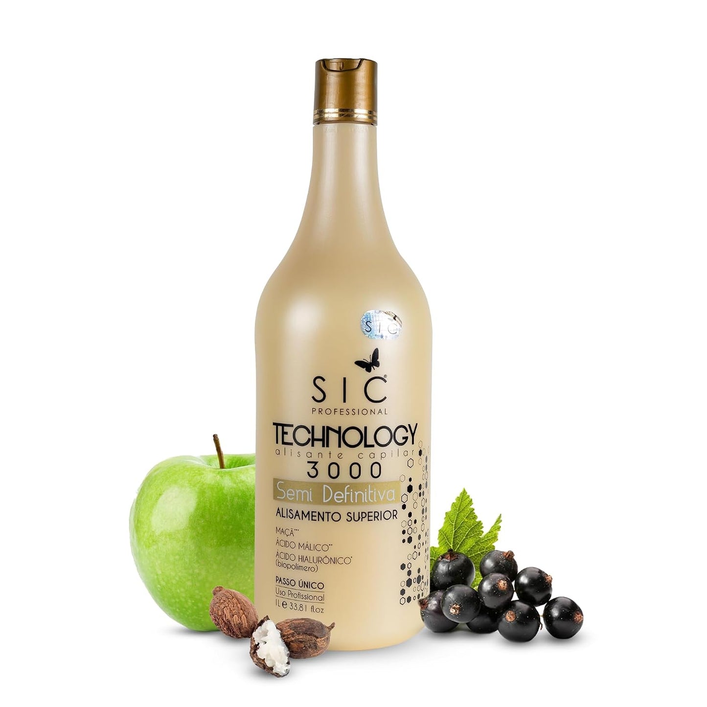 Brazilian Keratin Treatment - Professional Smoothing Complex for Silky, Frizz-Free Hair | 33.8 Fl Oz