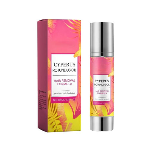 Cyperus Rotundus Oil for Hair Removal - 100ml Natural Oil Reducing Body Hair Growth | Suitable for All Skin Types