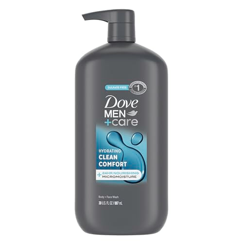 Dove Men+Care Clean Comfort Body & Face Wash - 30 oz Hydrating