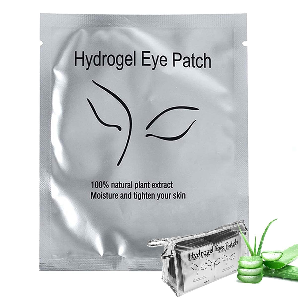 Hydrogel Eye Pads for Lash Extensions - 110 Pairs Under Eye Gel Patches for Beauty Makeup