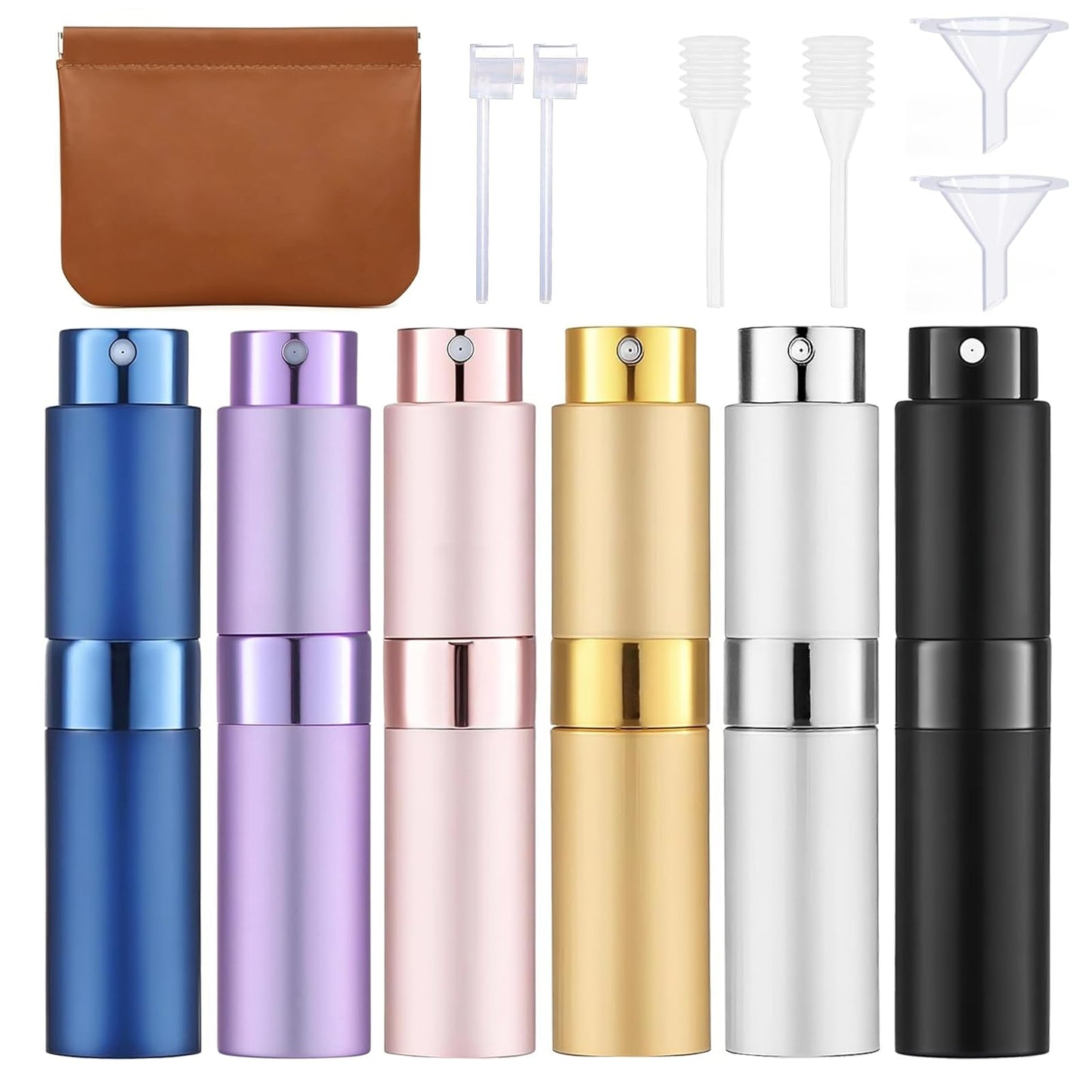 8ML Travel Perfume Bottle Refillable, Portable Fragrance Decant Dispenser