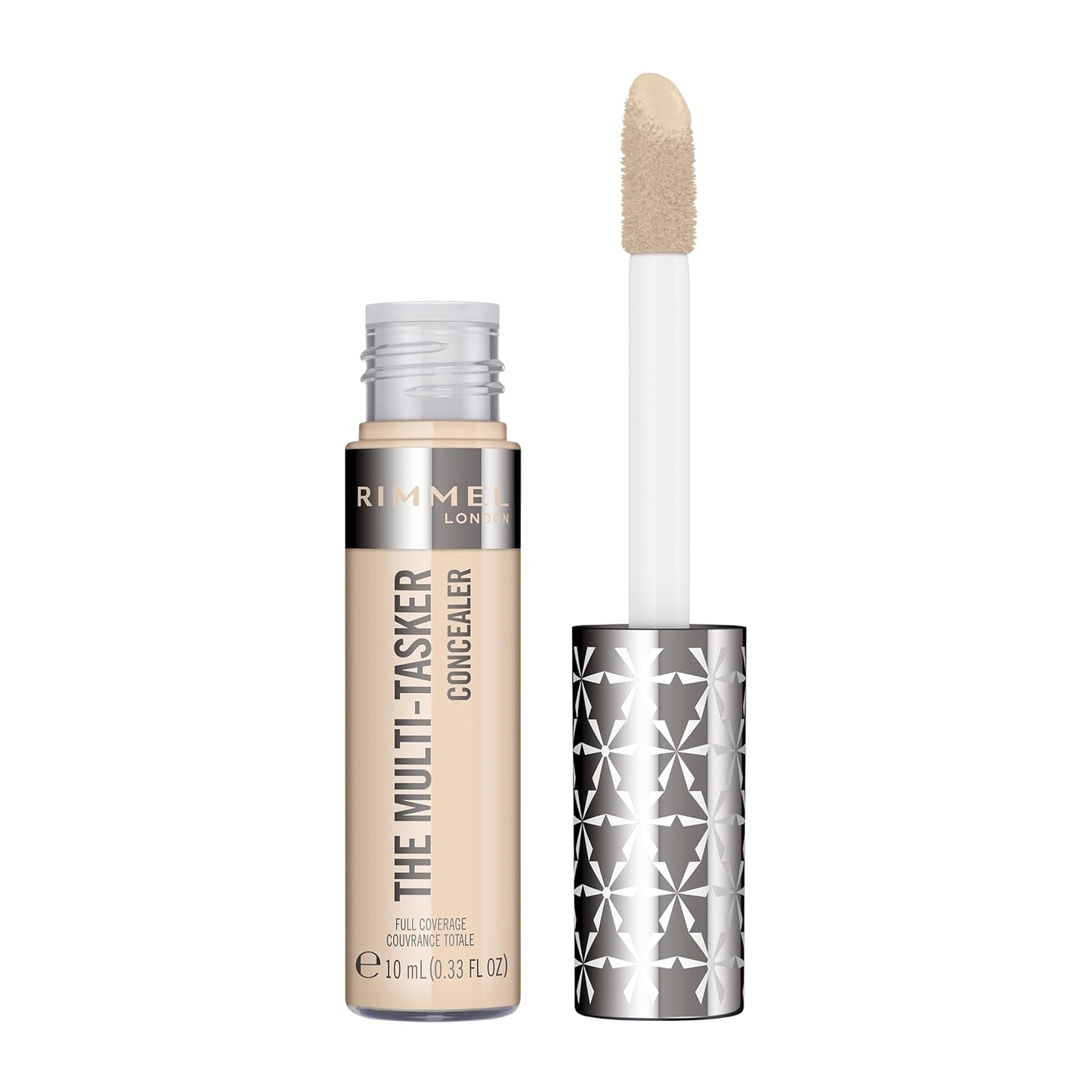 Rimmel London Multi-Tasker Concealer - Crease-Proof, Waterproof, 24-Hour Wear, 040 Ivory, 0.33oz
