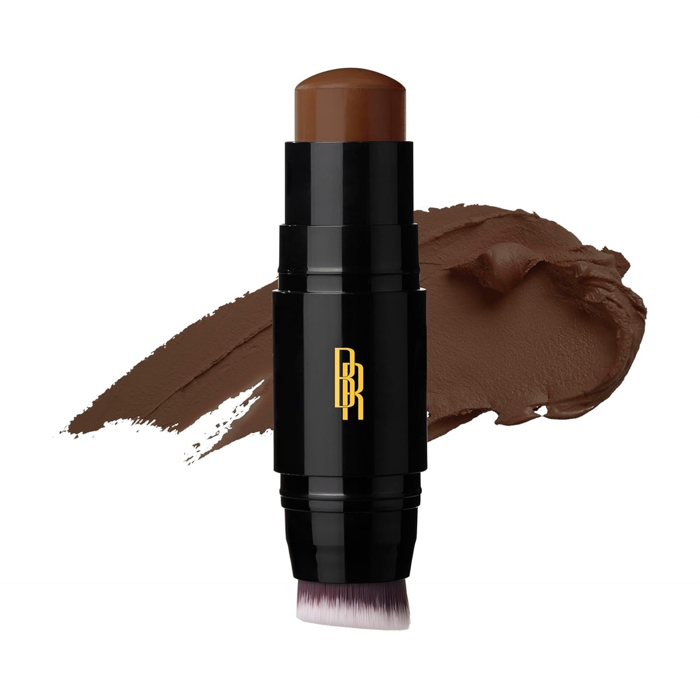 Color Perfect Foundation Stick with Soft Brush Applicator - Buildable, Blendable Pigment-Rich Formula | Bronze Glow