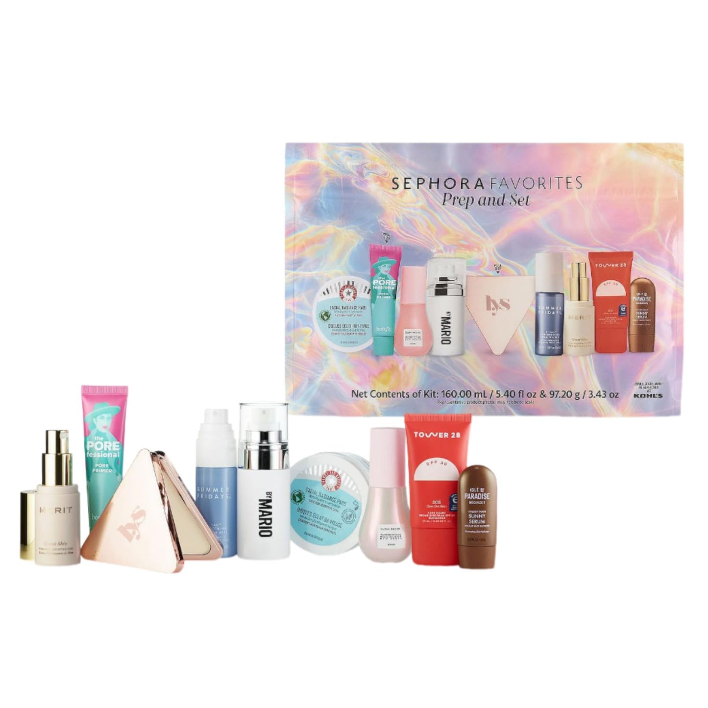 Sephora Favorites Makeup Set - 9-Piece Skincare & Primer Essentials for Flawless Finish