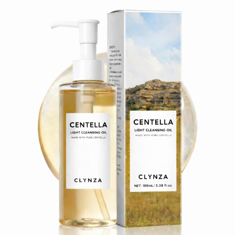 Centella Light Cleansing Oil - Gentle Makeup Remover & Hydrating Facial Cleanser | Lightweight Emulsifying Formula