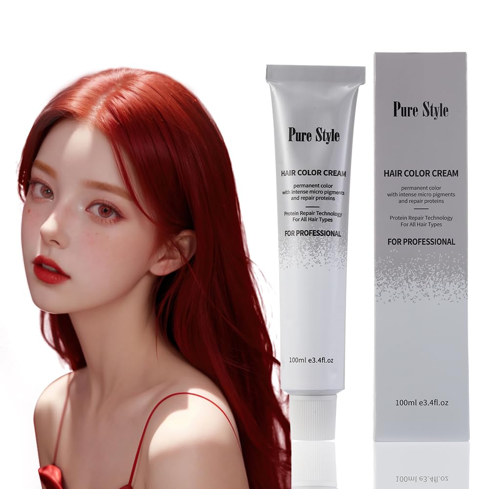 Hair Color Diluter Cream - Ammonia-Low Permanent Dye for At-Home Salon Quality | 3.4 fl oz (100ml) Nourishing Formula