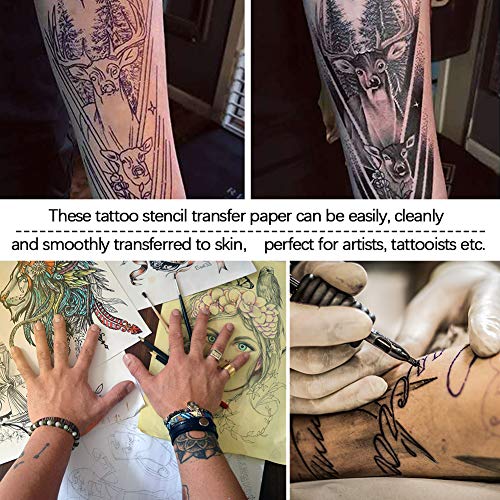 WeLiu Tattoo Transfer Paper 35 Sheets A4 for Tattooing & Tracing