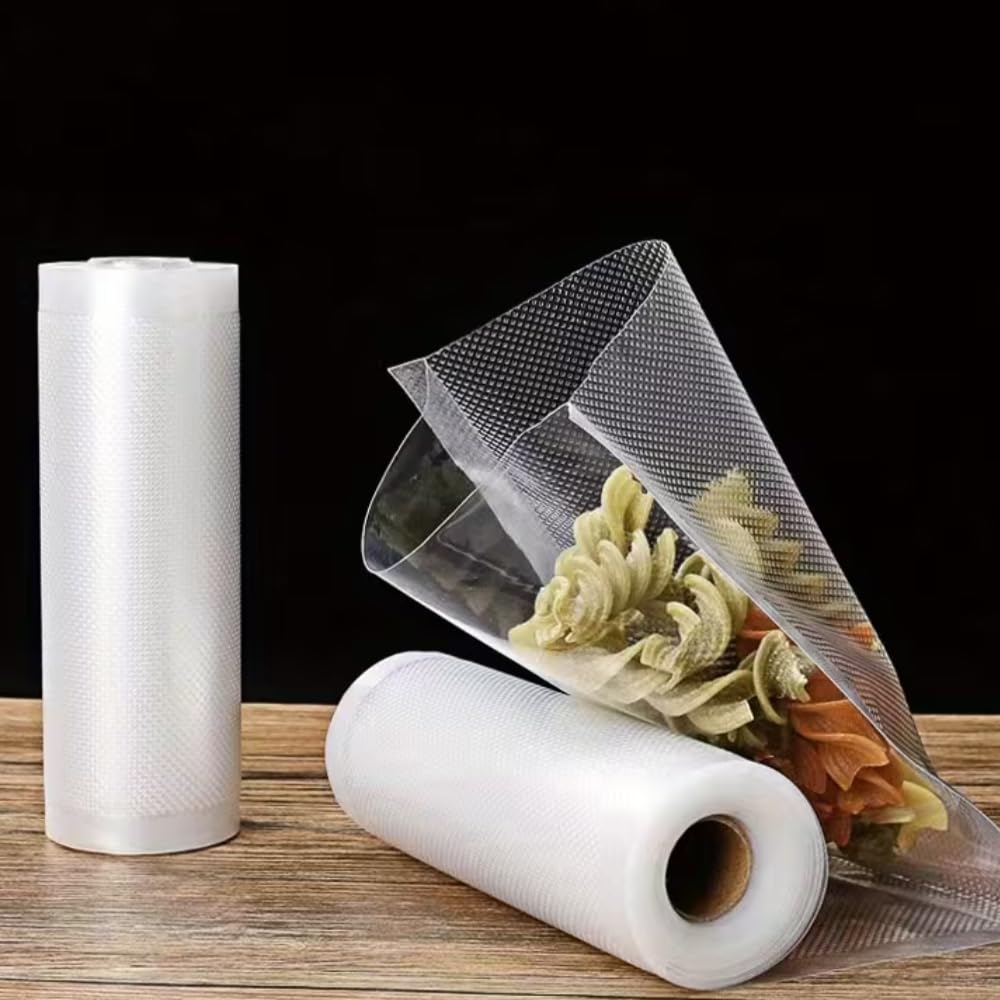 1 Roll Heavy-Duty Vacuum For Food Storage,6in*10ft Vacuum Sealer Storage Bags, Tear-Resistant & Durable, Great For Storage, Meal Prep And Sous Vide, Kitchen Accessories, Kitchen Storag, 6in*10ft