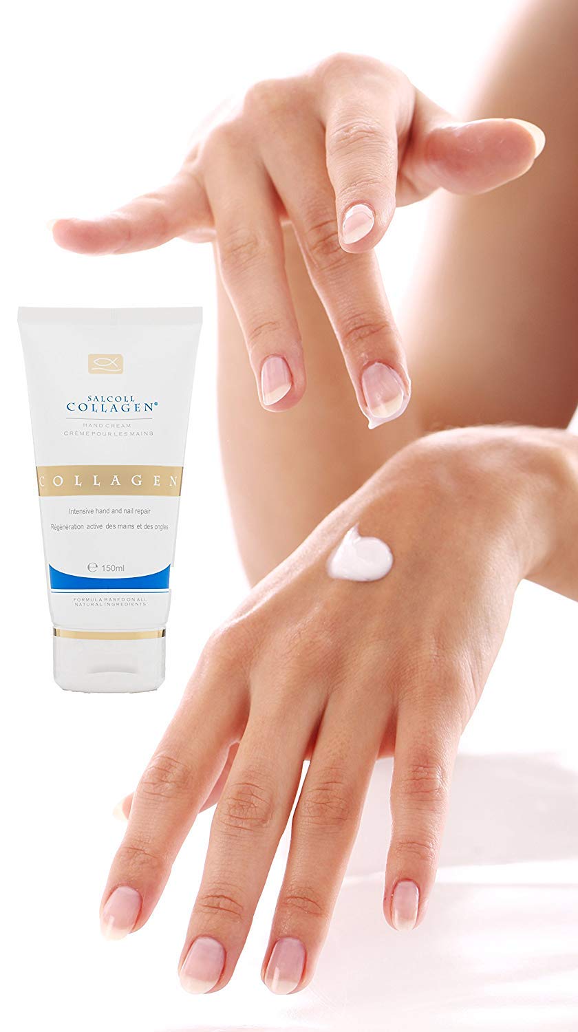 Bioactive Anti-Aging Collagen Hand Cream - Hypoallergenic Moisturizer for All Skin Types | 150 ml
