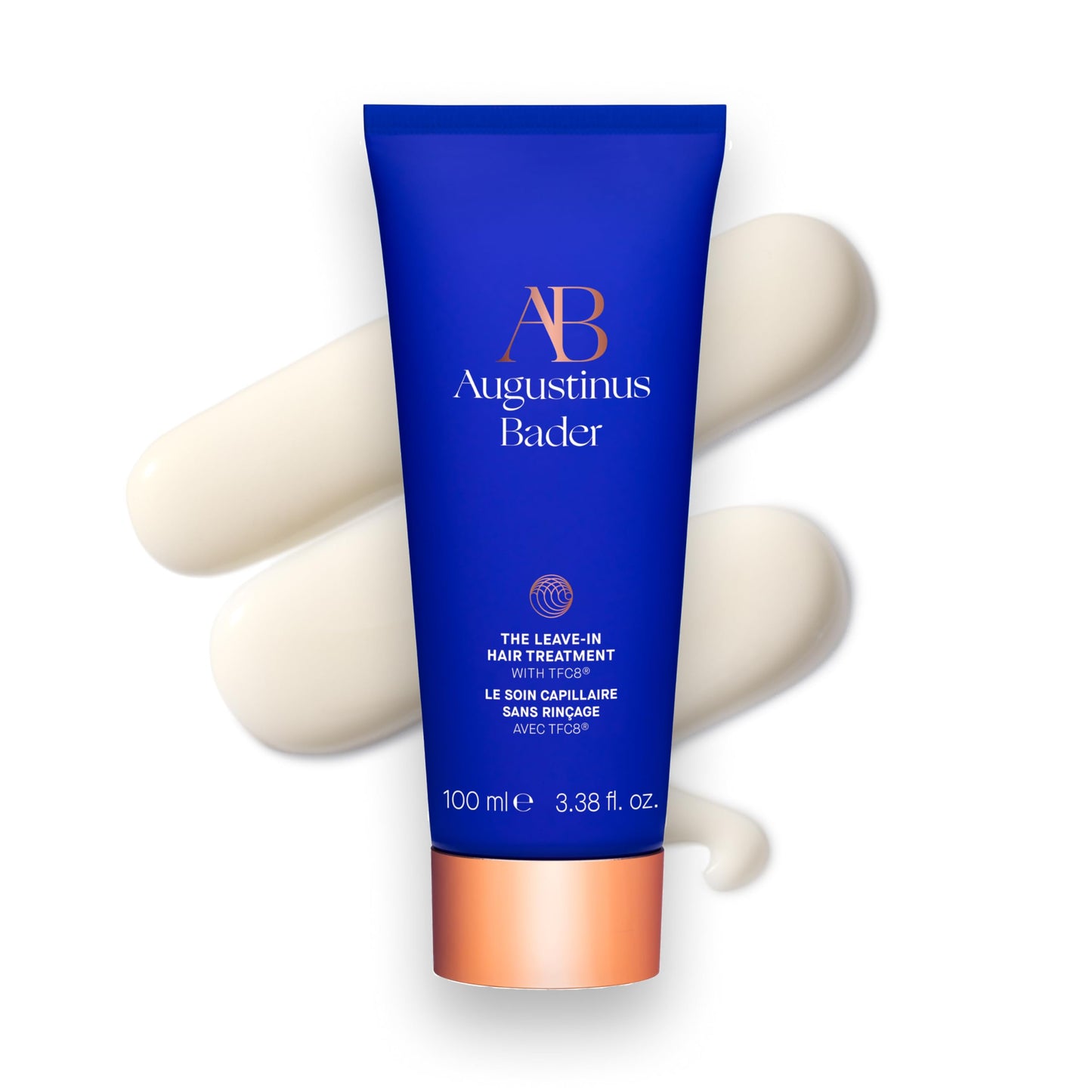Augustinus Bader The Leave-In Hair Treatment – Luxury Lightweight Styling & Repair Cream – Strengthens, Hydrates & Protects from Heat Damage – Smooths Frizz & Boosts Shine – 100 ml / 3.4 fl oz