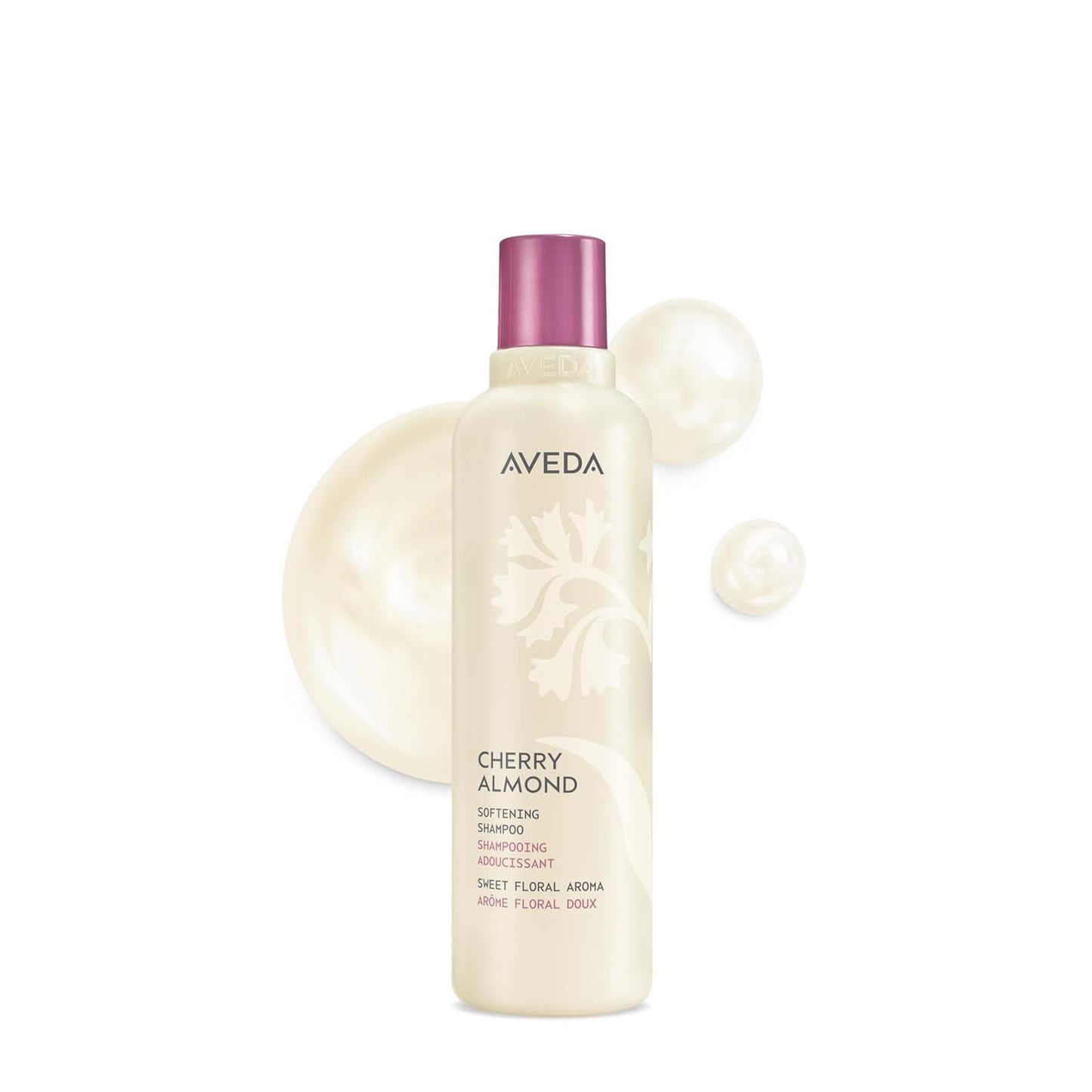 Aveda Cherry Almond Softening Shampoo - Adds Shine & Softness for Normal to Dry Hair | 97% Naturally Derived, Silicone-Free, Iconic Aroma