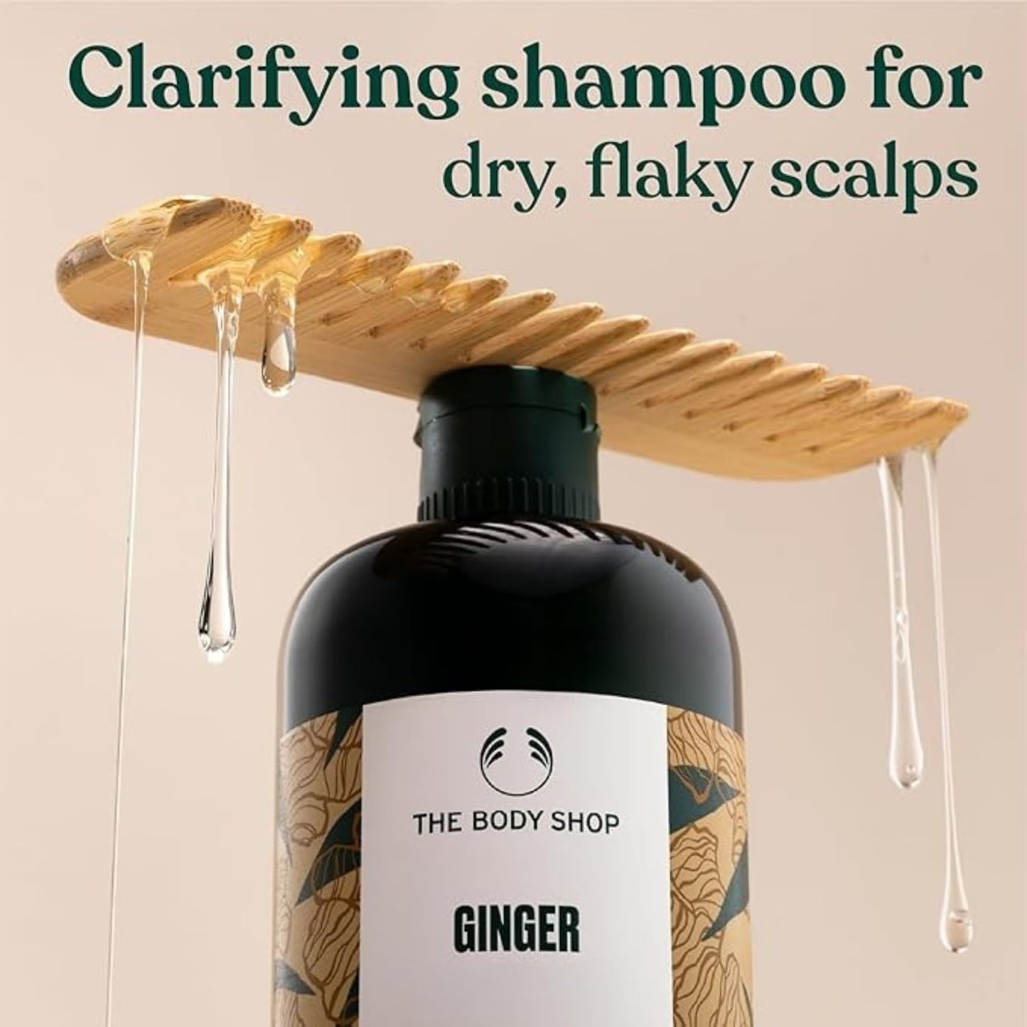 Ginger Scalp Care Shampoo - Cleansing Formula to Remove Build-Up & Invigorate Scalp | Vegan, 8.4 oz