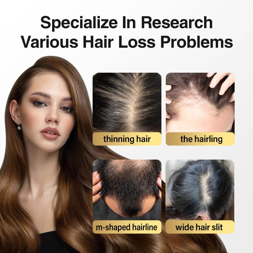 Bariatric Guru Hair Growth Serum with Multi-Peptides, Rosemary Oil, Biotin, Fo-Ti & Ginger – Nourishing Scalp Oil for Thinning Hair, Supports Thickness & Fullness for Women & Men, 50ML