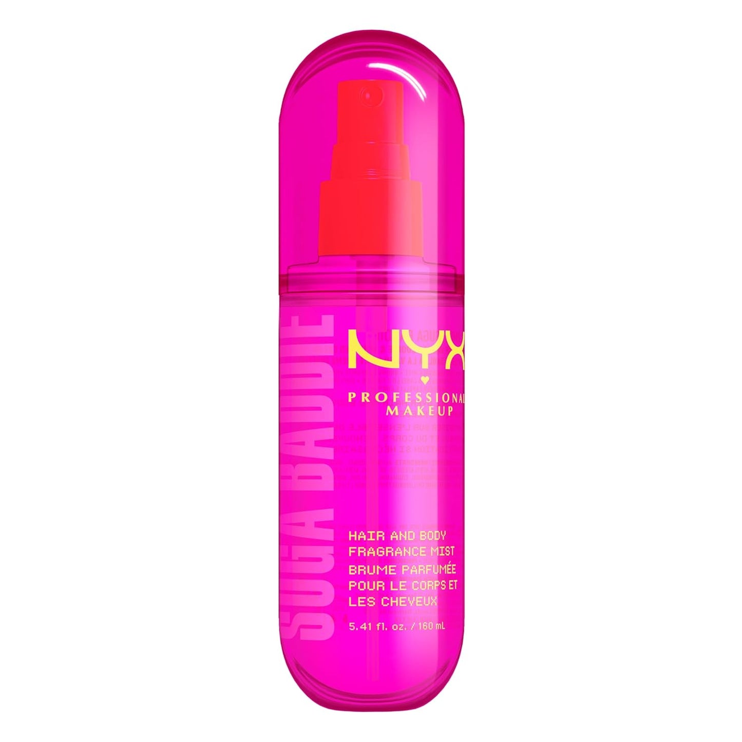 NYX Fat Oil Fragrance Mist - Coconut Cutie Hair & Body Spray | Vegan, Long-Lasting 2.7 fl oz