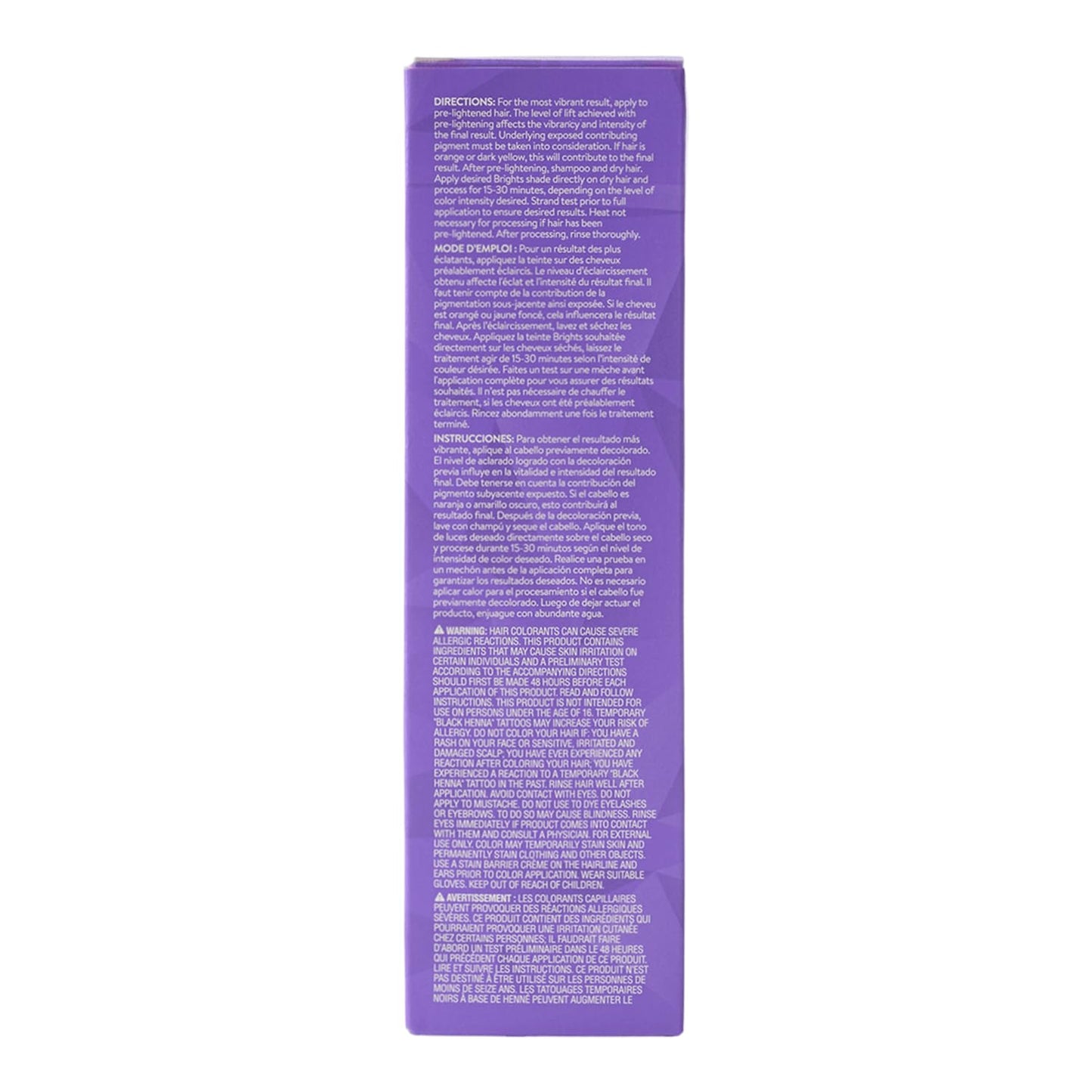 Brights Semi-Permanent Hair Color - Radiant Orchid | Vibrant, Long-Lasting Shade
