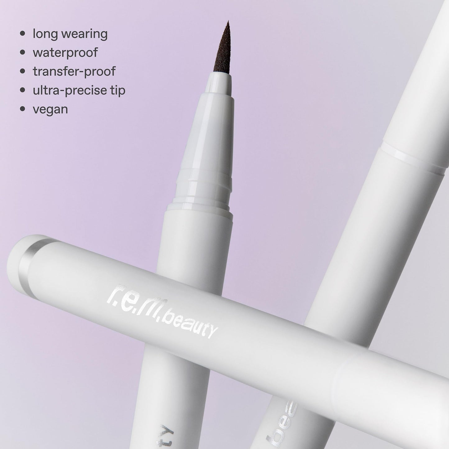 r.e.m. beauty by ariana grande | At the Borderline Liquid Eyeliner in Teddy, Long-Wearing Waterproof Liquid Liner