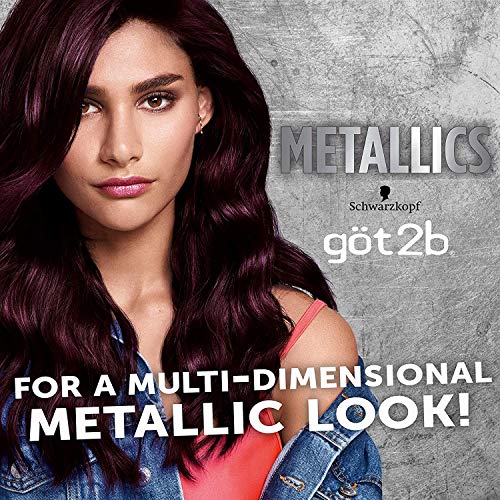 Got2B Metallics Permanent Hair Color, Smoky Violet - 1 Count