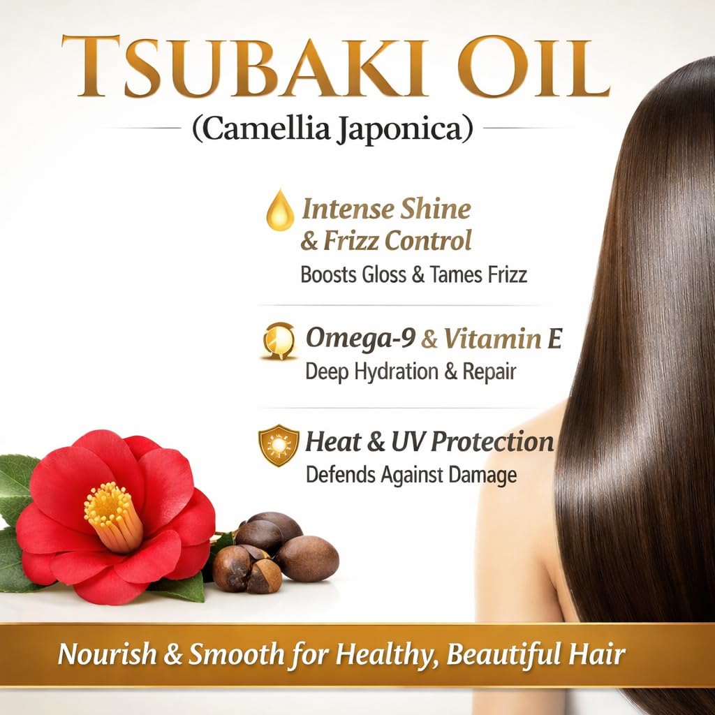 Color Care Shampoo & Conditioner Set - Nourishing Formula with Tsubaki & Quercetin | 16 fl oz