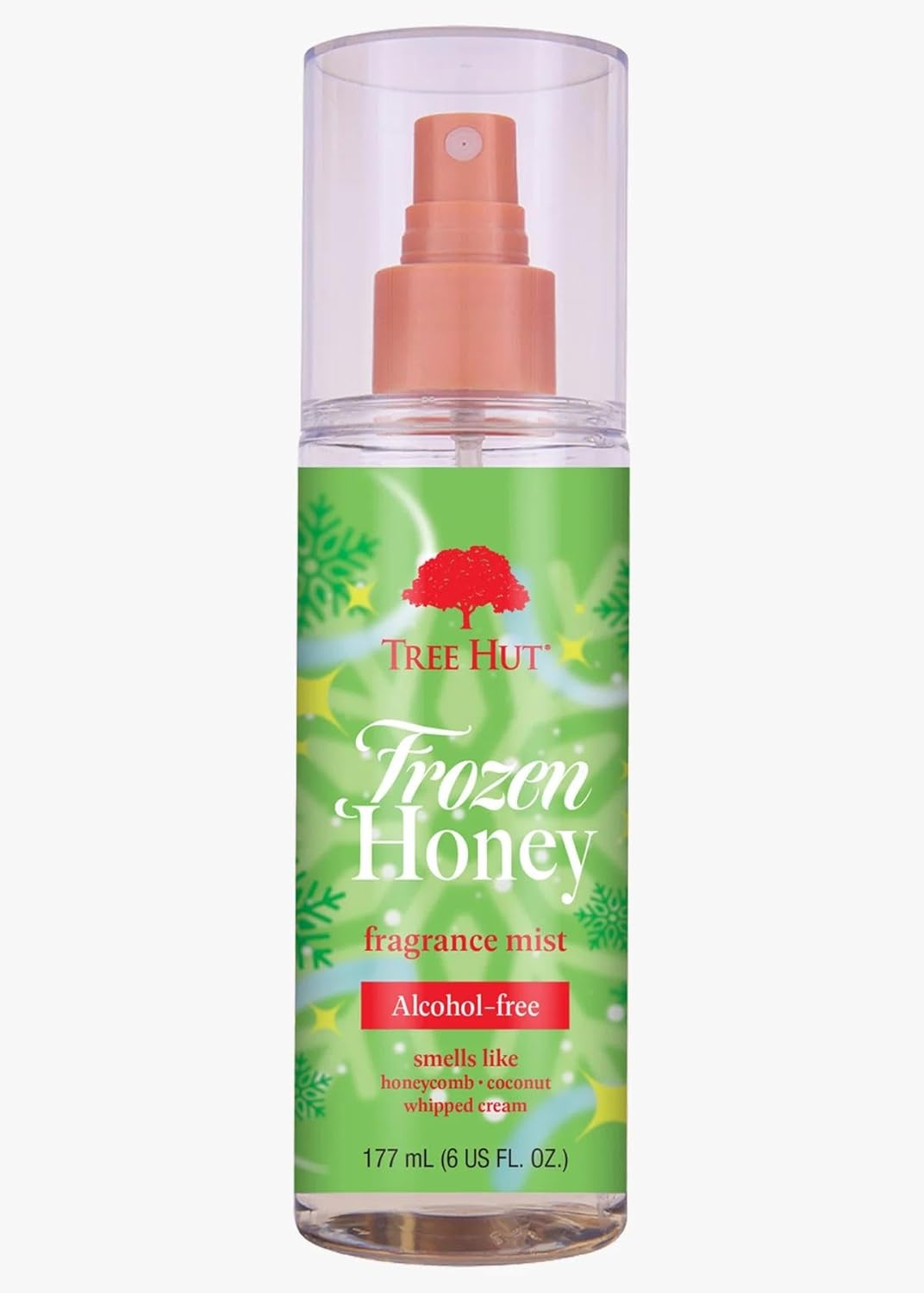Tree Hut Frozen Honey Body Mist - Hydrating Alcohol-Free Spray | 6 Fl Oz