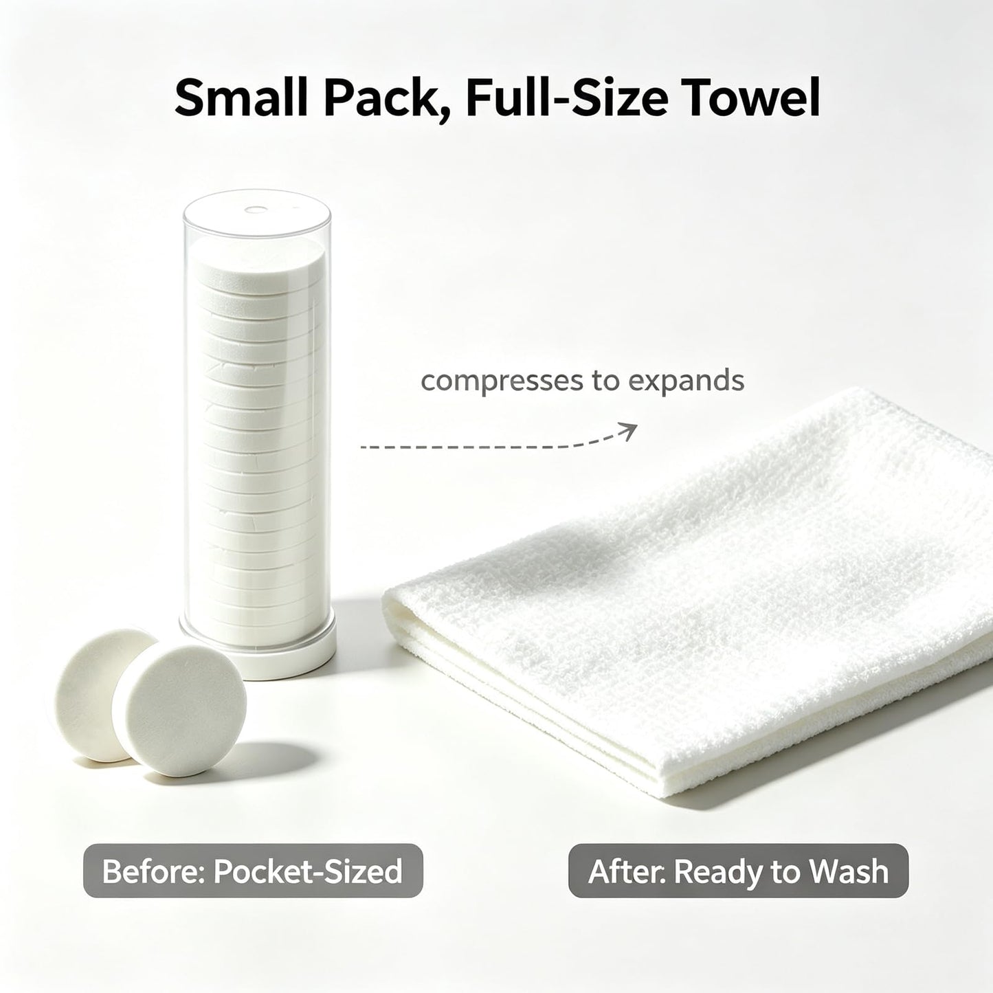 Disposable Face Towel hot face Towel,Wet Wipes AK-SHIP Towels Suitable for Towel Warmers for Your Face,Can be Used in Towel dispensers or manually Soaked in Water.(60 pcs Soft Towels)