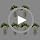 6 Pcs Vintage Jade Flower Hair Pins - Chinese Style Hanfu Hair Sticks