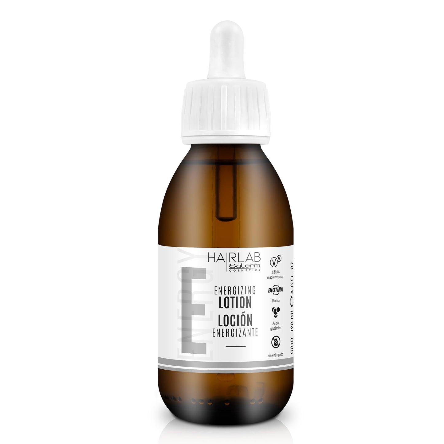 Salerm Hairlab Energizing Lotion Clinically Tested Hair Strengthener, 4.0 Ounce