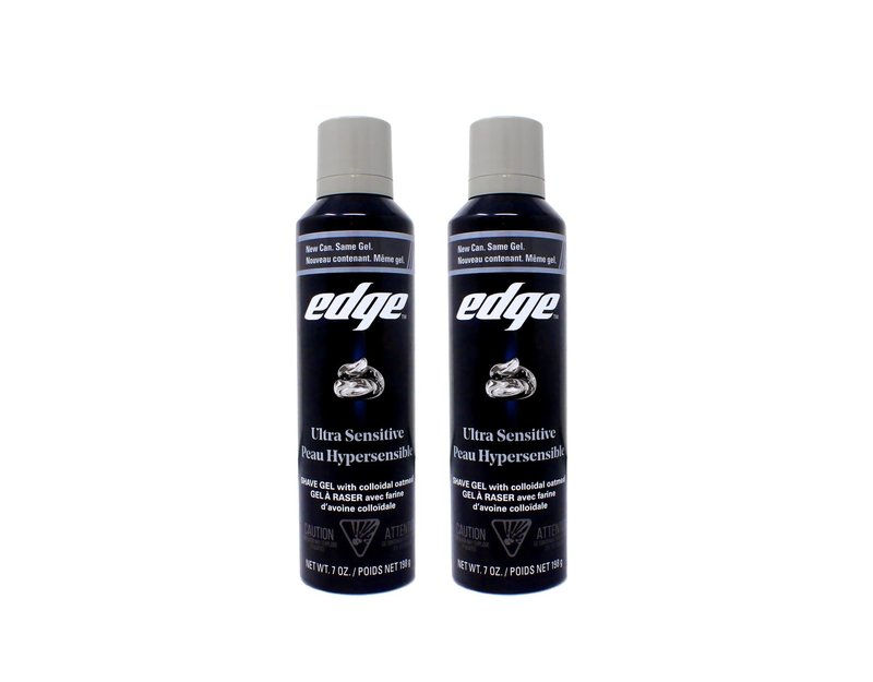 Edge Ultra Sensitive Shave gel, 7 Ounce (Pack of 2)