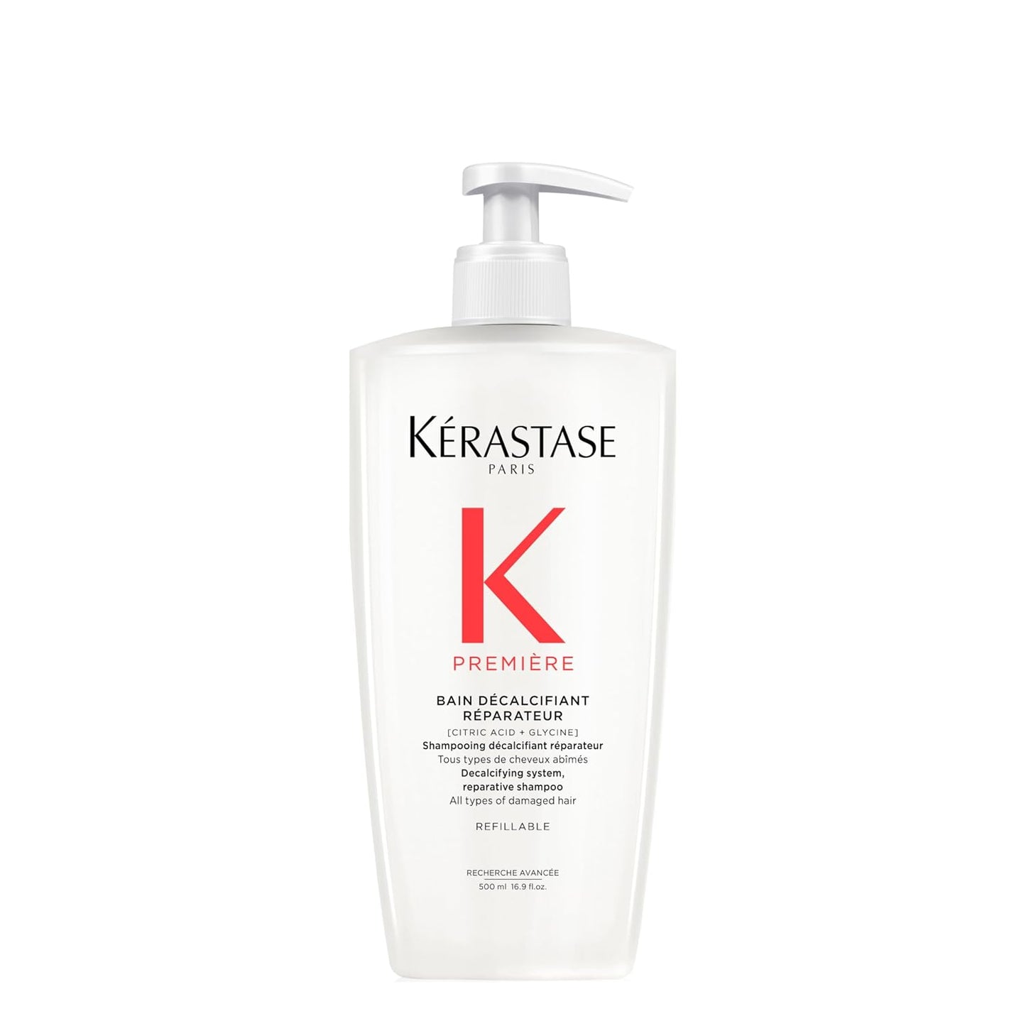 Kerastase Sulfate-Free Hair Repair Shampoo - Strengthens & Smoothes All Damaged Hair Types | With Citric Acid