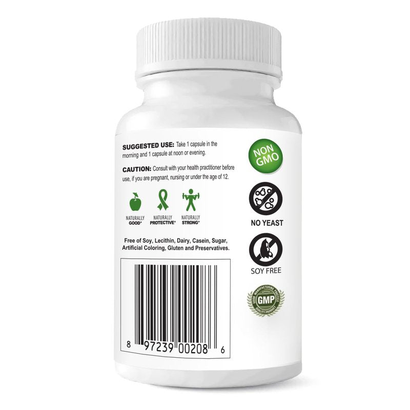 DHT Block - DHT Blocker Supplement for Skin, Acne, Hair, and Hormonal Balance. Dim, Astragalus Root, Turmeric, Natural Ingredients. For Men and Women - 60 Vegan Capsules