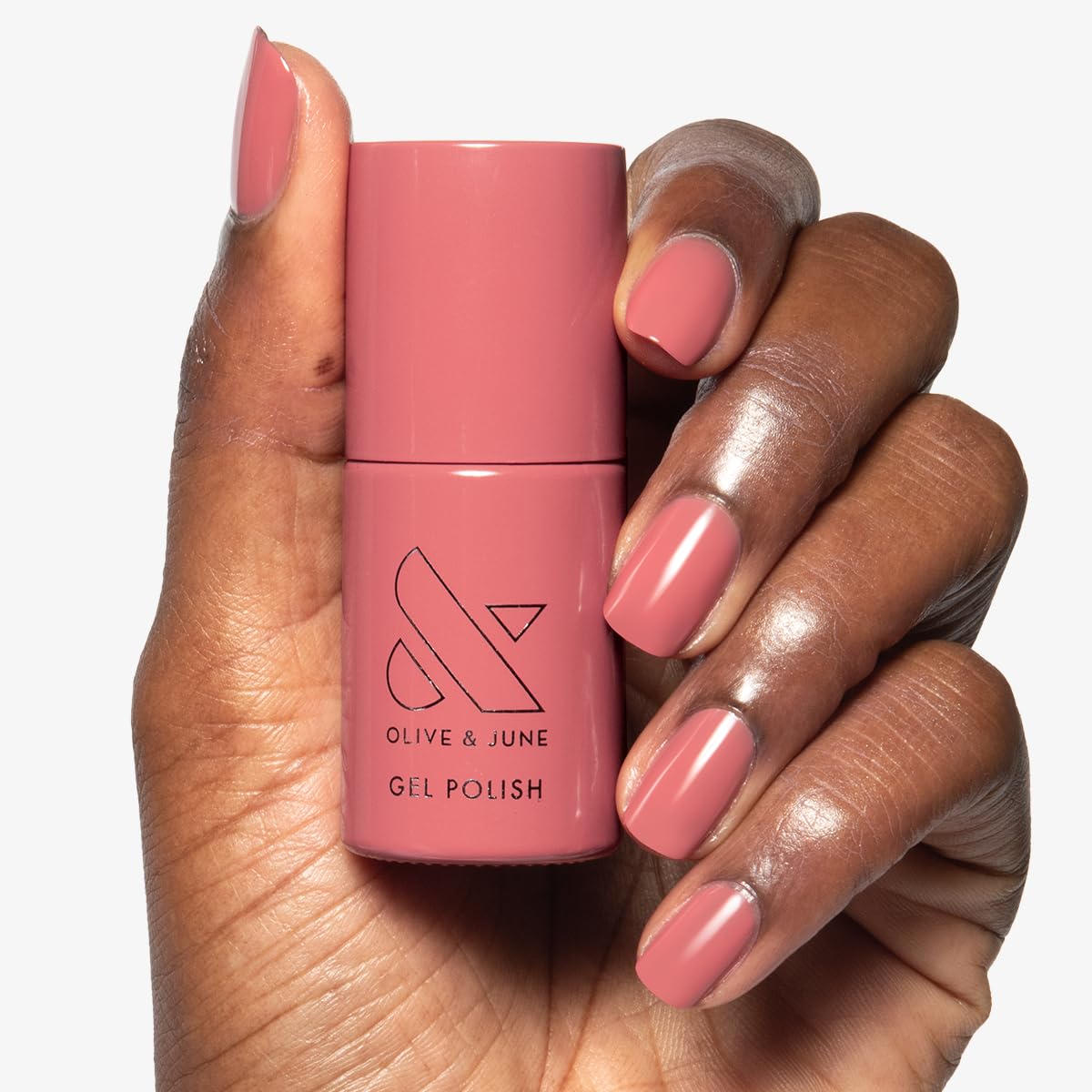 Olive & June Summer Gel Nail Polish - Hema Free, Long Lasting Formula | Boysenberry Glass, 21 Days Wear
