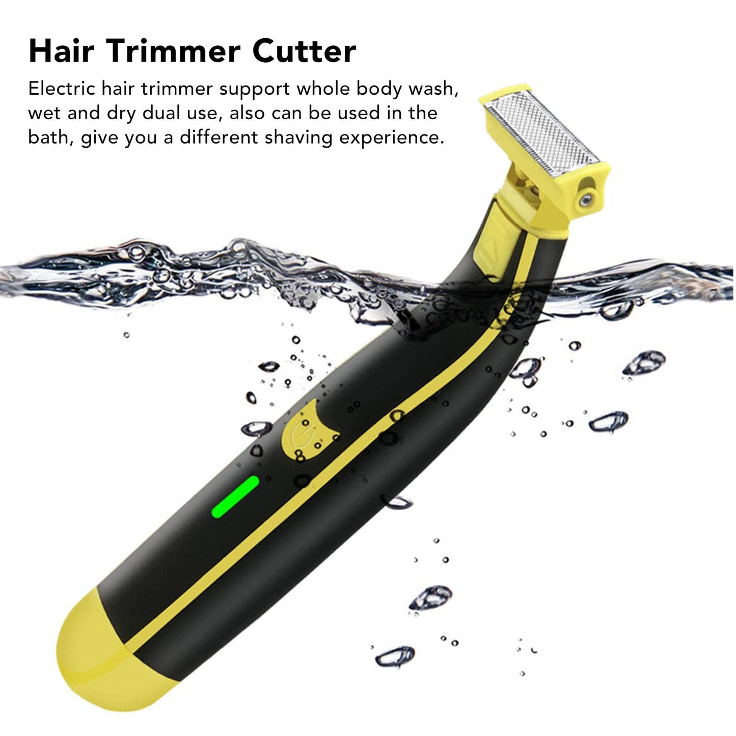 Beard Trimmer and Shavers for Men, Wet and Dry Full Body Shaver with 4 Combs, Rechargeable Mens Electric Razors for Shaving Face, Beard, Hair and Body, Gifts for Men