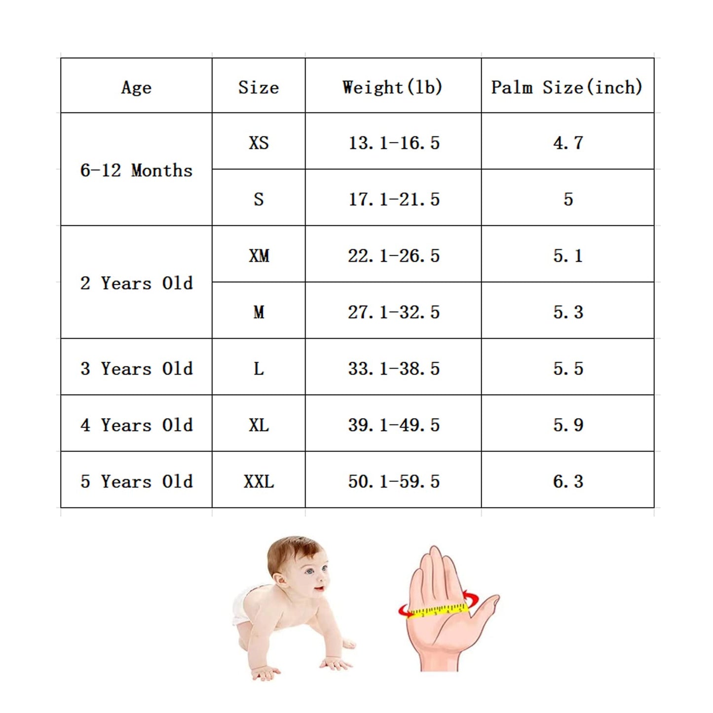 Thumb Sucking Stop for Kids Baby Thumb Sucking Guard Gloves Finger Sucking Stop Guard Anti Thumb Sucking Gloves(L)