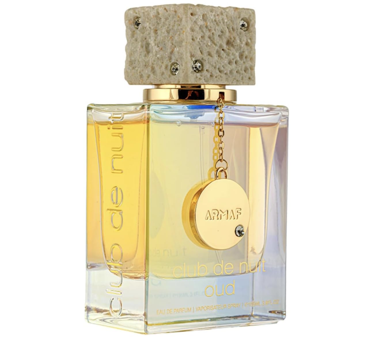 Armaf Club De Nuit Oud Eau de Parfum Spray - Unisex Fragrance, 3.6 Ounce