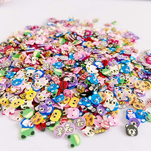 Polymer Fruit Nail Art Slices - 3000 PCS Colorful Designs
