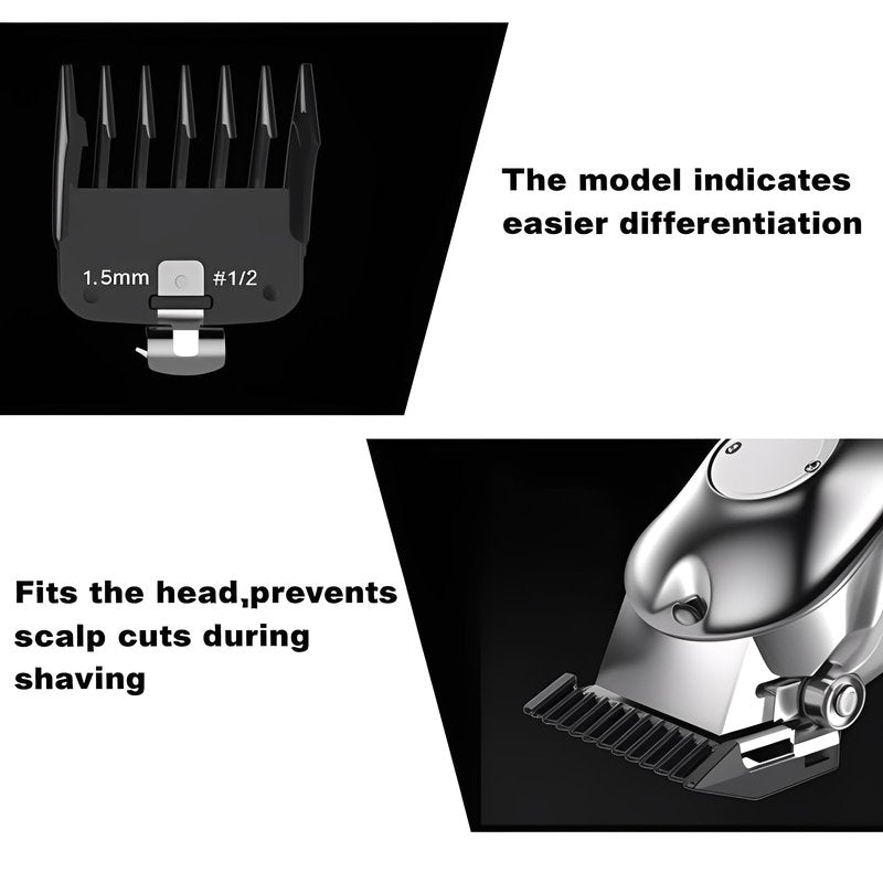 Compatible with Wahl Premium Guards,2Pack 1/16'' 1.5mm Compatible with Wahl 1/2 Clipper Guard,Includes Size 1/2.