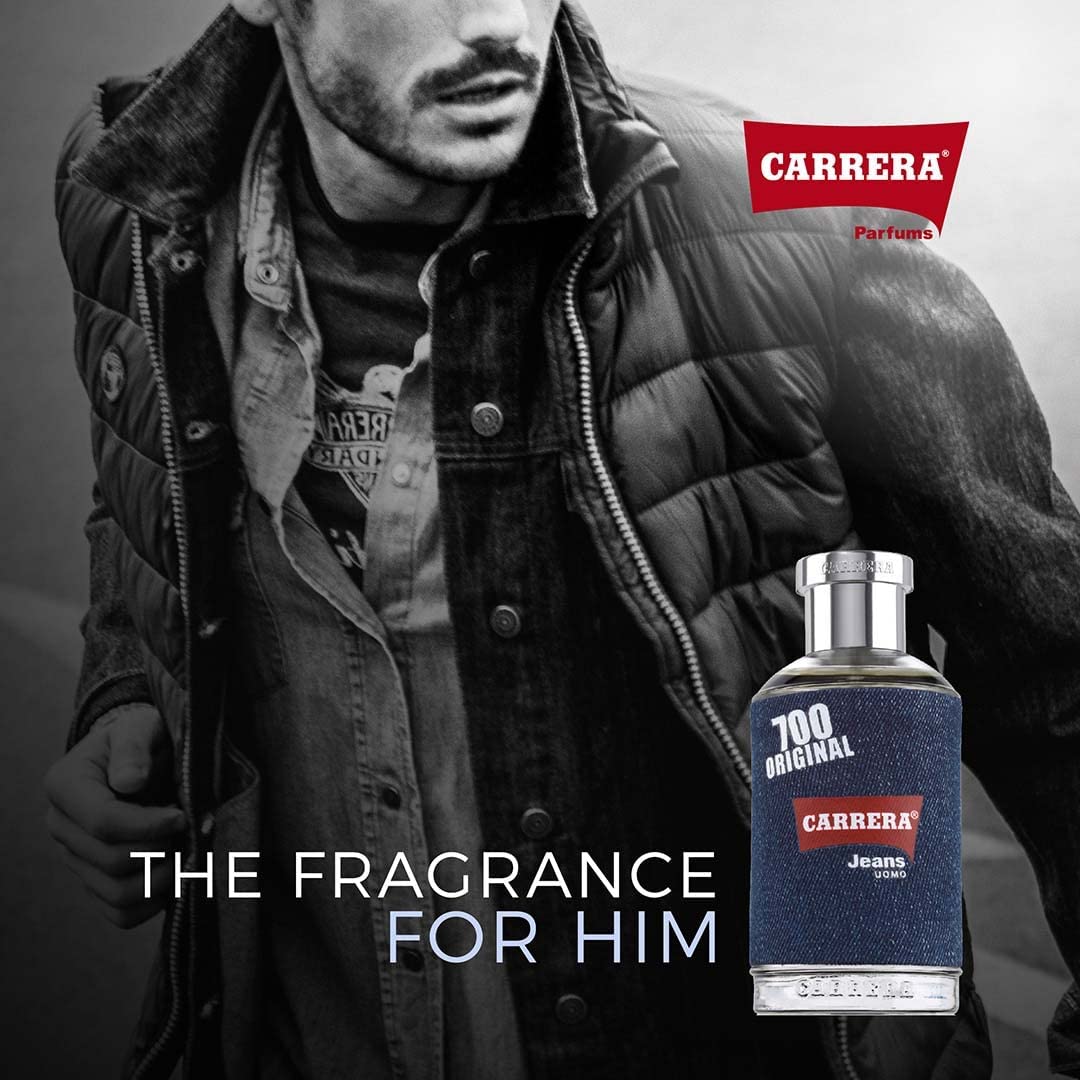 Carrera Jeans 700 UOMO ORIGINAL Eau de Toilette for Men, 4.22 Fl Oz
