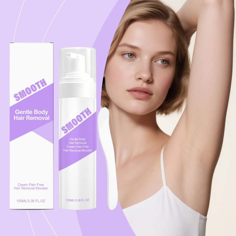 Hair Removal Spray, Smooth Hair Removal Spray, Gentle Body Hair Removal, Gentle Safe for Sensitive Skin, Suitable for Every Corner Women and Men (Spray)