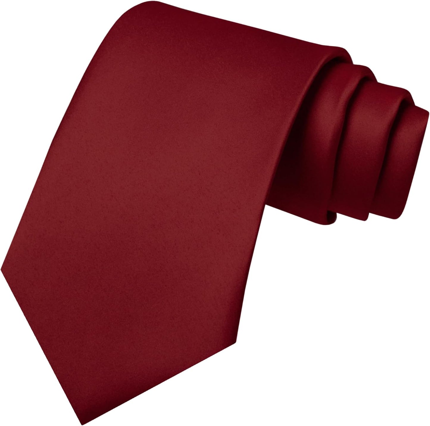 Solid Color Tie for Men - Business & Wedding Necktie | Elegant Design