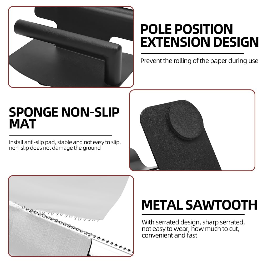 Highlighting Foil Dispenser, Salon Tool for Efficient Aluminum Foil Cutting and Hair Foil Applications, Dispenser Foil Cutting Tool Silver Foil for Salon Barber