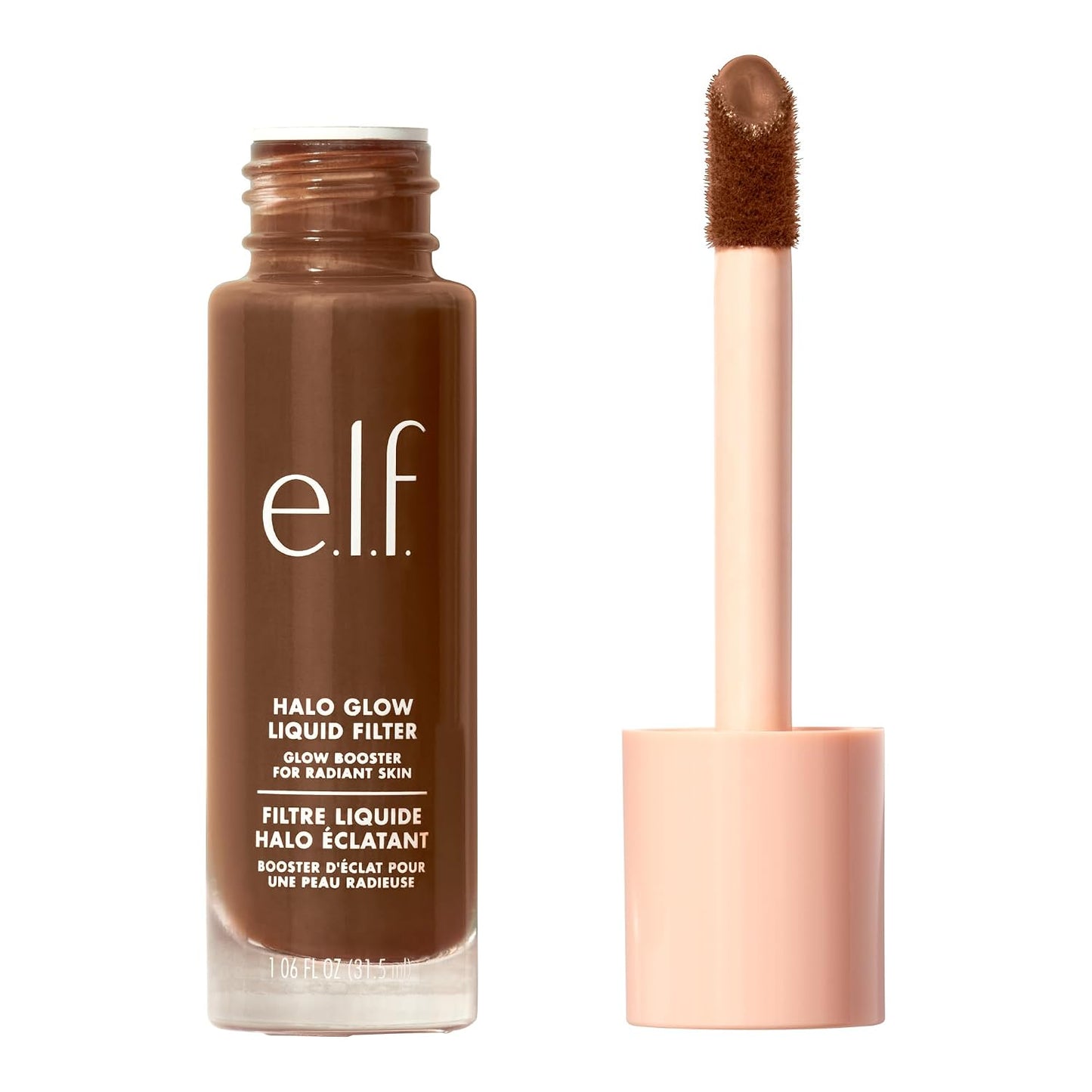 e.l.f. Halo Glow Liquid Filter - Complexion Booster with Hyaluronic Acid for Soft-Focus Glow | 00 Fair Shade