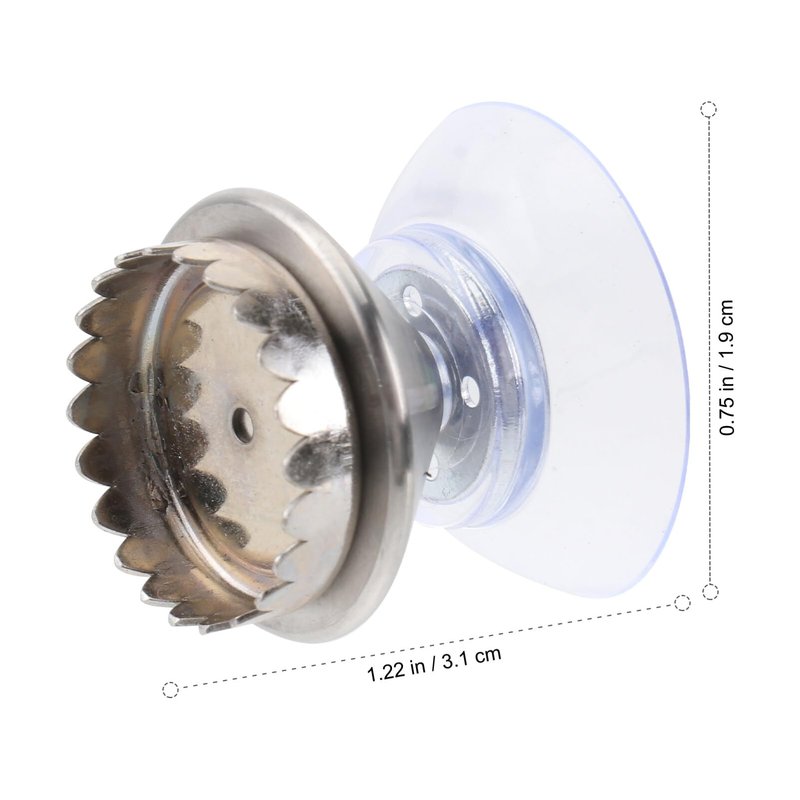 Angoily Magnetic Soap Holder Wall Mounted 2Pcs Stainless Steel Shower Suction up Soap Bar Dish for Bathroom Organizer, Kitchen Bathroom Bathtub Sink Self-Draining Tray Saver